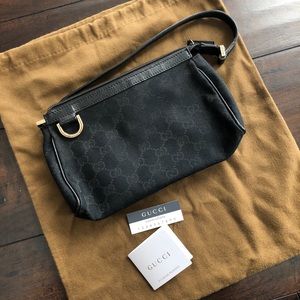100% Authentic Gucci D-Ring Small Pouchette